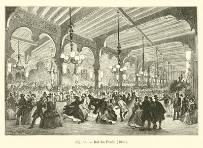 Bal du Prado, 1855 tekijältä French School