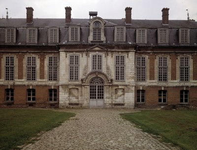 Barokkiarkkitehtuuri: Hotel des Ramsin julkisivu (1600-luku), Abbeville, Somme (80). tekijältä French School