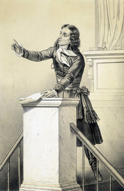 Barrère - Albert Maurinin ""Ranskan vallankumouksen historiallisessa galleriassa"". tekijältä French School