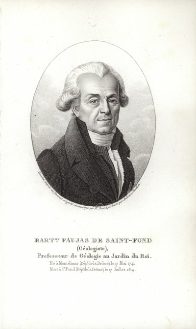 Bartholomew Faujas Saint-Fondista tekijältä French School