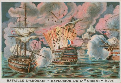 Aboukir Bayn taistelu, 1798 tekijältä French School