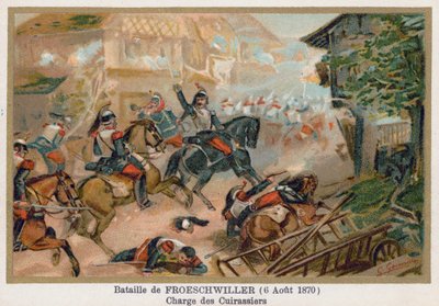 Froeschwillerin taistelu, Cuirassiersin panti tekijältä French School