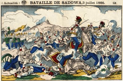 Sadowan taistelu 3. heinäkuuta tekijältä French School