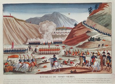 Somosierran taistelu 30. marraskuuta 1808 tekijältä French School