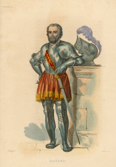 Bayard (värillinen kaiverrus) tekijältä French School