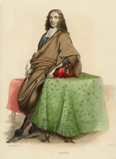 Bayle (värillinen kaiverrus) tekijältä French School