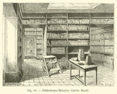 Mazarine-kirjasto, Naude-galleria tekijältä French School