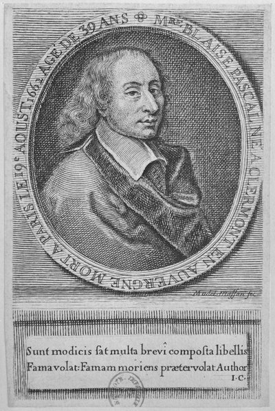 Blaise Pascal (1623-62) tekijältä French School