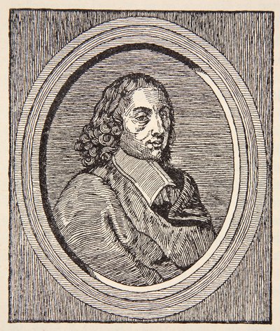 Blaise Pascal, kuvitus julkaisusta History of the French Nation, Sciences, Volumes I & II, kirjoittanut Gabriel Hanotaux (1853-1944), 1924 tekijältä French School