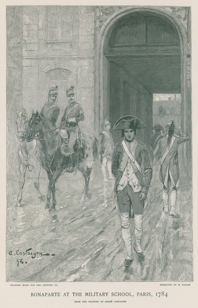 Bonaparte sotakoulussa tekijältä French School