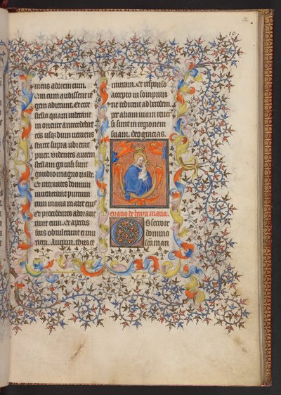 Book of Hours, Lisää MS 32454 f.12r, Ranska tekijältä French School