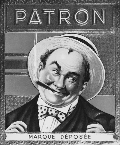 Boss-sikarilaatikon etiketti, 1900-luvun alku tekijältä French School