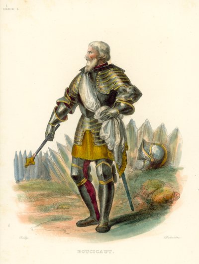 Boucicaut (värillinen kaiverrus) tekijältä French School