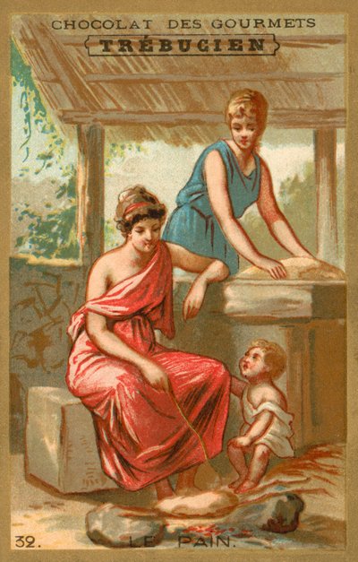leipä (chromolitho) tekijältä French School