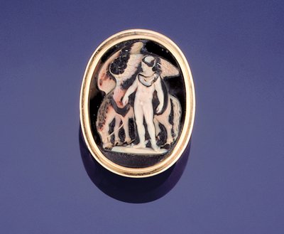 Kameosormus Bellerophonilla, joka johtaa Pegasuksen veteen tekijältä French School