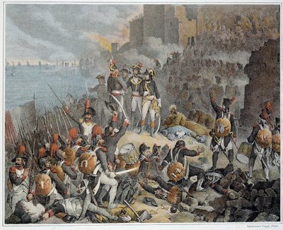 Egyptin kampanja (retkikunta) (1798-1801), idän armeija: Pyhän Johanneksen Acre piiritys. 1799. - "" Ranskan armeijoiden voitot ja valloitukset"". tekijältä French School