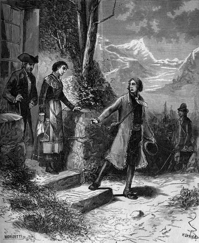 Carl Von Linne luonnontieteilijä ja ruotsalainen kirjailija (1707 - 1778) jätti morsiamensa matkalle Englantiin ja Hollantiin. tekijältä French School