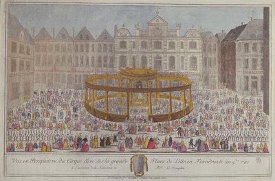 Juhlat Lillessä Dauphinin syntymän kunniaksi, 1781 tekijältä French School