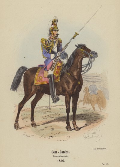 Cent-Gardes, Escort-asu tekijältä French School