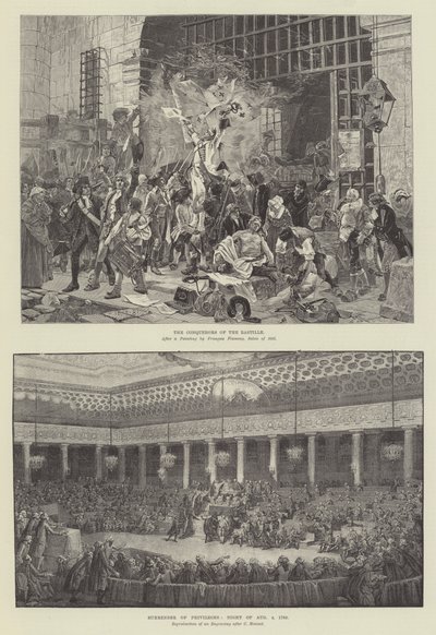Ranskan vallankumouksen satavuotisjuhla (kaiverrus) tekijältä French School