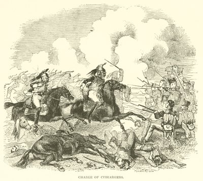 Cuirassiersin maksu (kaiverrus) tekijältä French School