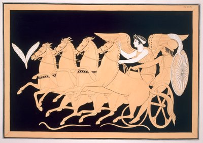 Charioteers, julkaistu 1808-1010 tekijältä French School