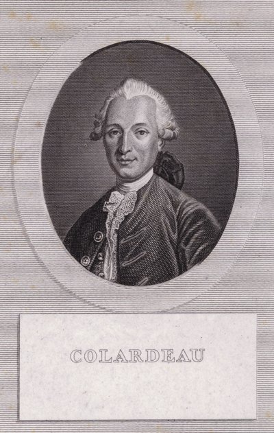 Charles-Pierre Colardeau, ranskalainen runoilija (kaiverrus) tekijältä French School