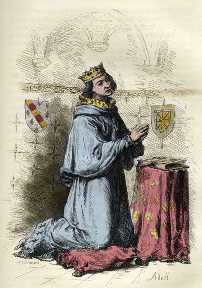 Charles-le-Bad (Charles the Bad) (Charles de Navarre tekijältä French School