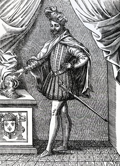 Kaarle IX (1550-74), Ranskan kuningas, 1573 tekijältä French School