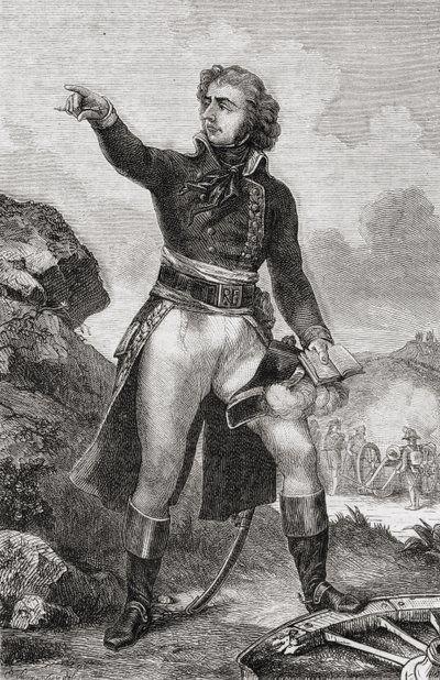 Kaarle XIV (1763-1844) Ruotsin ja Norjan kuningas (1818-44) Ponte Corvon prinssi, Louis Blancin (1811-82) "Histoire de la Revolution Francaisesta" 1847-62 tekijältä French School