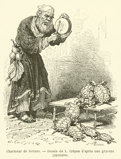 Turtle Charmer (kaiverrus) tekijältä French School