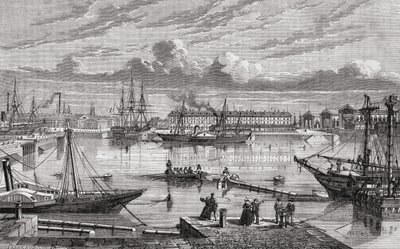 Cherbourg 1700-luvulla, Le Bretonin kaiverrus Pibaraud