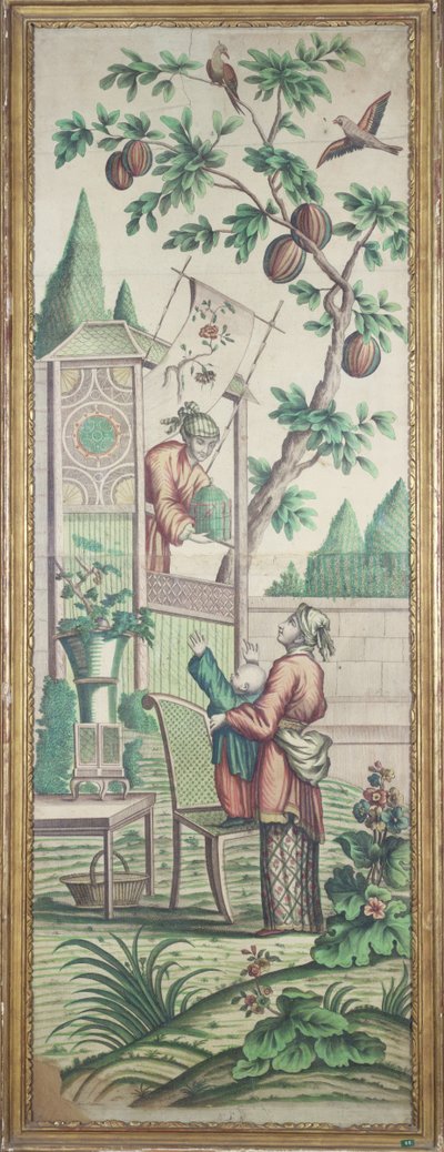 Chinoiserie tapetti tekijältä French School