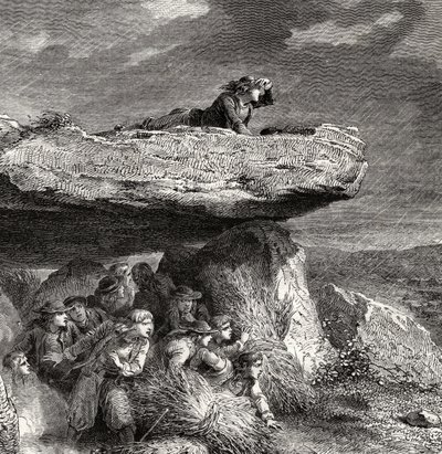Chouannerie, Louis Blancin (1811-82) "Histoire de la Revolution Francaisesta" tekijältä French School