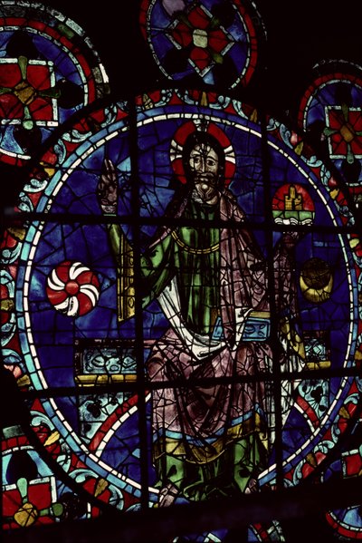 Kristus Logoksena, 1200-luku tekijältä French School