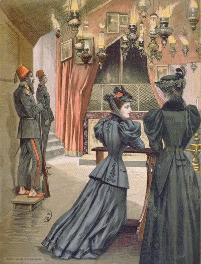 Syntymäkirkko, Betlehem, 1894 tekijältä French School