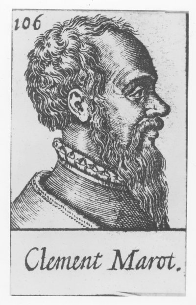 Clement Marot (kaiverrus) tekijältä French School