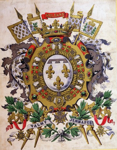 Louis Philippe I:n vaakuna tekijältä French School