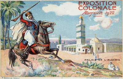 Marseillen siirtomaanäyttely: Algerian palatsi tekijältä French School