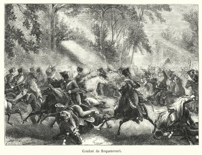 Combat de Roquencourt (kaiverrus) tekijältä French School