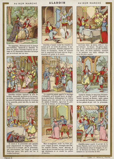 Sarjakuva - Aladdin tekijältä French School