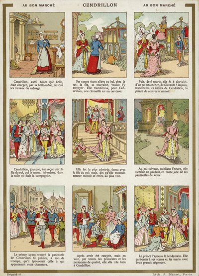 Sarjakuva - Cinderella tekijältä French School