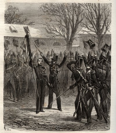 Strasbourgin salaliitto 1836, jota johti prinssi Louis Napoleon, tuleva Napoleon III, heinäkuun monarkiaa vastaan - Tulevan keisarin Napoleon III:n järjestämä Strasbourgin salaliitto 1836 - Prinssi Louis Napoleonin, tulevan Napoleonin järjestämä epäonnistu tekijältä French School