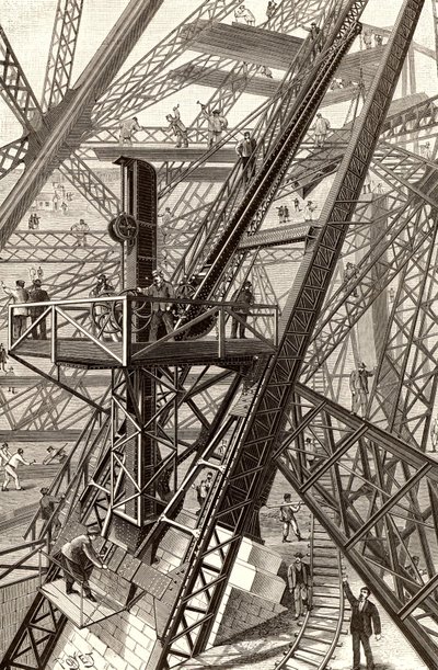 Eiffel-tornin rakentaminen, Pariisi tekijältä French School