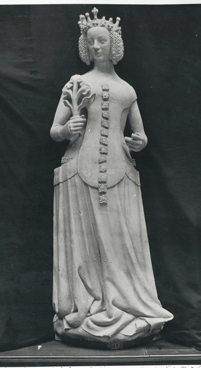 Kopio Isabellan Baijerin (1371-1435) patsaasta tekijältä French School