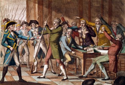 18 Fructidorin vallankaappaus (4. syyskuuta 1797). tekijältä French School