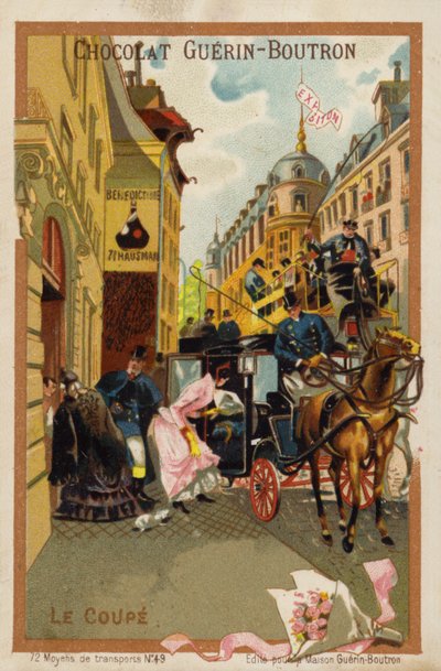 Coupe (chromolitho) tekijältä French School
