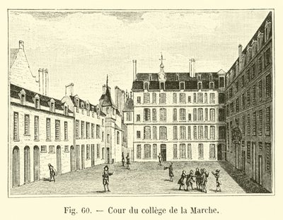 Marchen yliopiston piha tekijältä French School