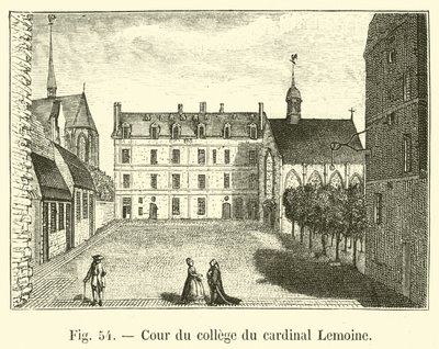 Cardinal Lemoinen Collegen tuomioistuin tekijältä French School