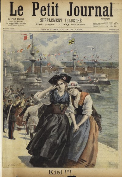 Le Petit Journalin kansi, 16. kesäkuuta 1895 tekijältä French School